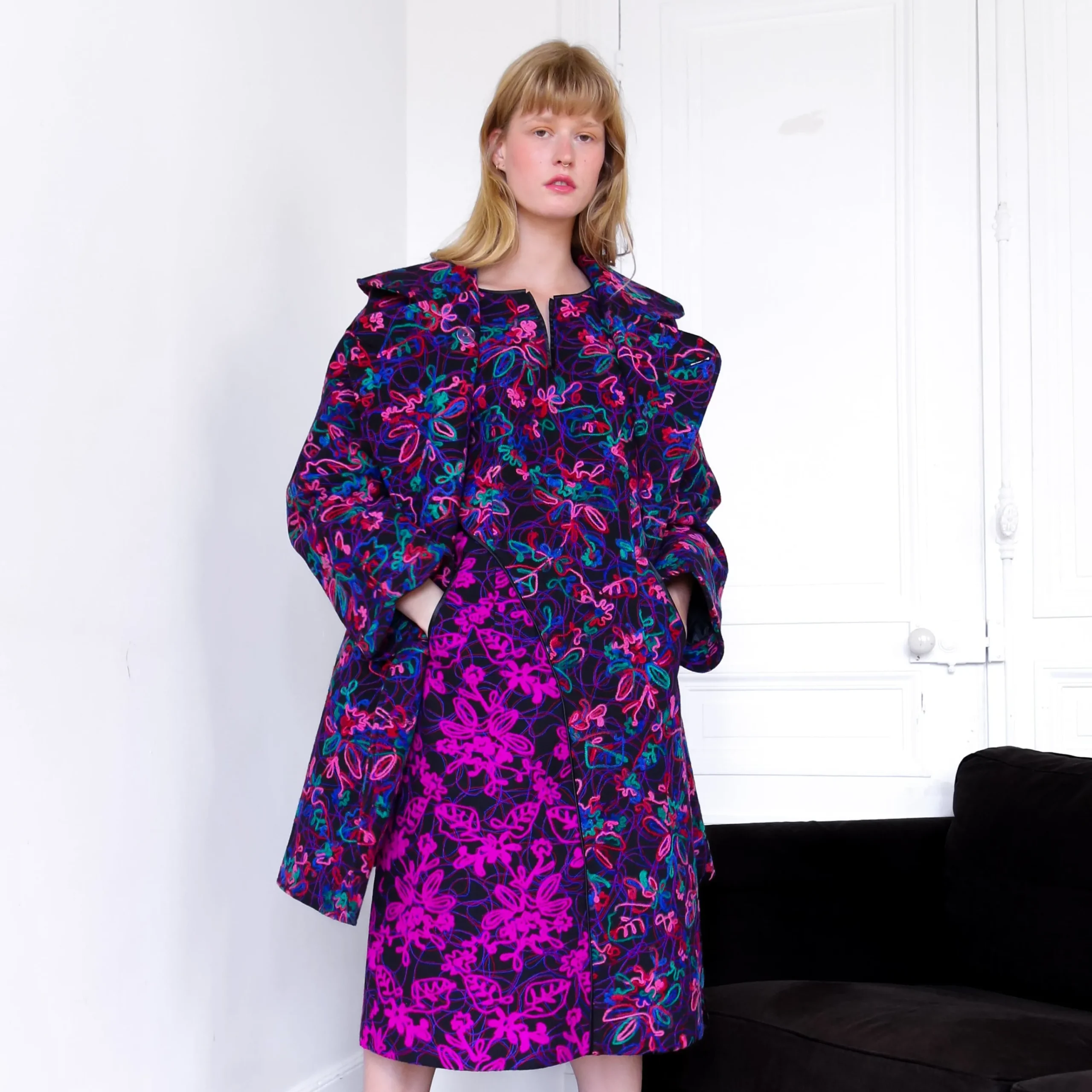 Store Laura Vita Robe Ouranos Violet Studio