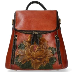 Shop Laura Vita Sac à dos cuir Galopin
