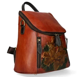 Shop Laura Vita Sac à dos cuir Galopin