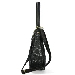 New Laura Vita Sac à main Cuir 4555A Noir