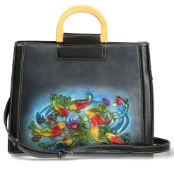 Clearance Laura Vita Sac cuir Rhéane Exclusivitéi