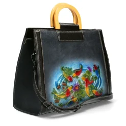 Clearance Laura Vita Sac cuir Rhéane Exclusivitéi