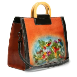 Clearance Laura Vita Sac cuir Rhéane Exclusivitéi
