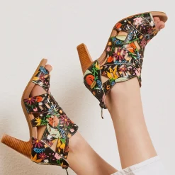Shop Laura Vita Sandales - ALBANE 04 Fleur