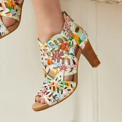 Shop Laura Vita Sandales - ALBANE 04 Fleur