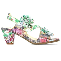 Outlet Laura Vita Sandales - BECTTINOO 01 Vert