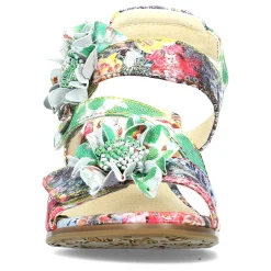 Outlet Laura Vita Sandales - BECTTINOO 01 Vert