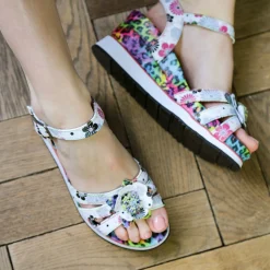 Sale Laura Vita Sandales - HECIO 15 Fleur Multi