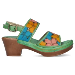 Sale Laura Vita Sandales - LINONO 68 Vert