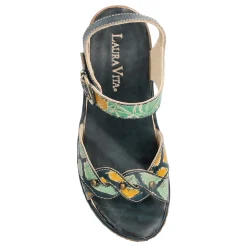 Discount Laura Vita Sandales - LINONO 72 Noir
