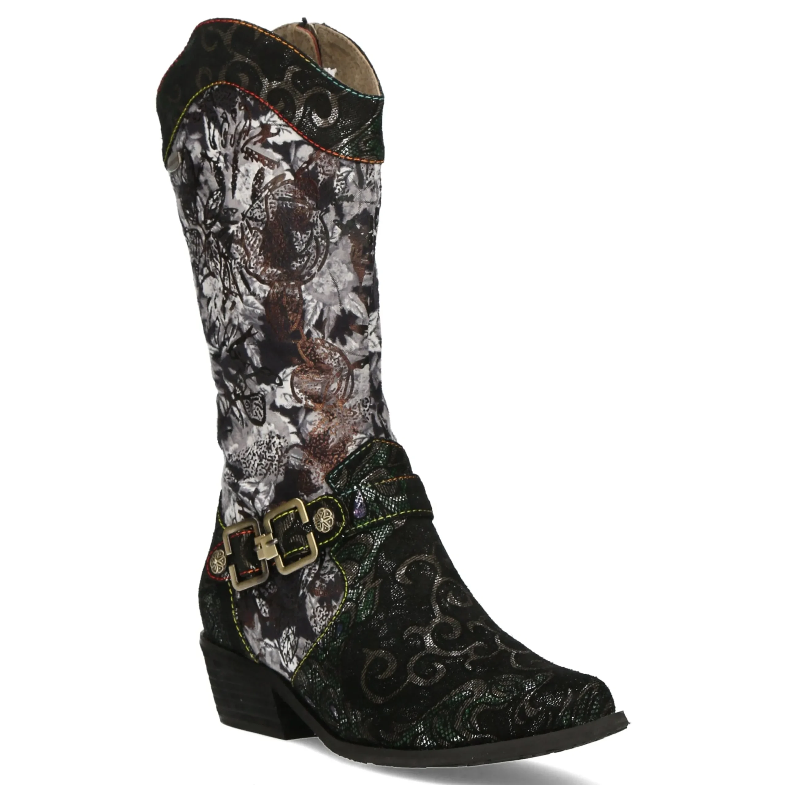 Flash Sale Laura Vita Santiags - Bottes HICNIO 15 Anthracite