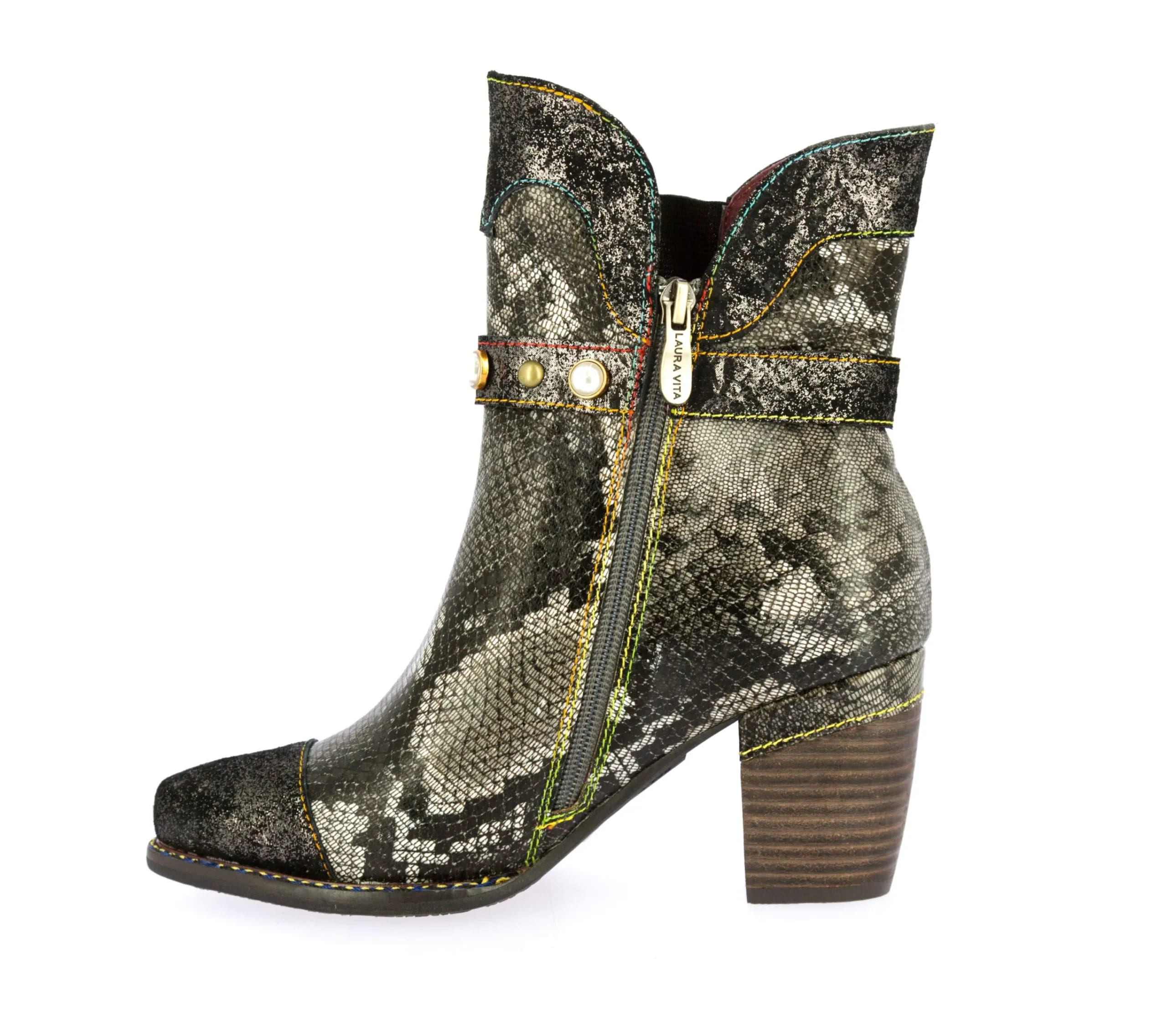 Cheap Laura Vita Santiags - Bottines CENDRILLON 148 Noir