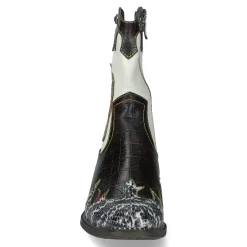 Hot Laura Vita Santiags - Bottines ERCWINAO 12 Noir