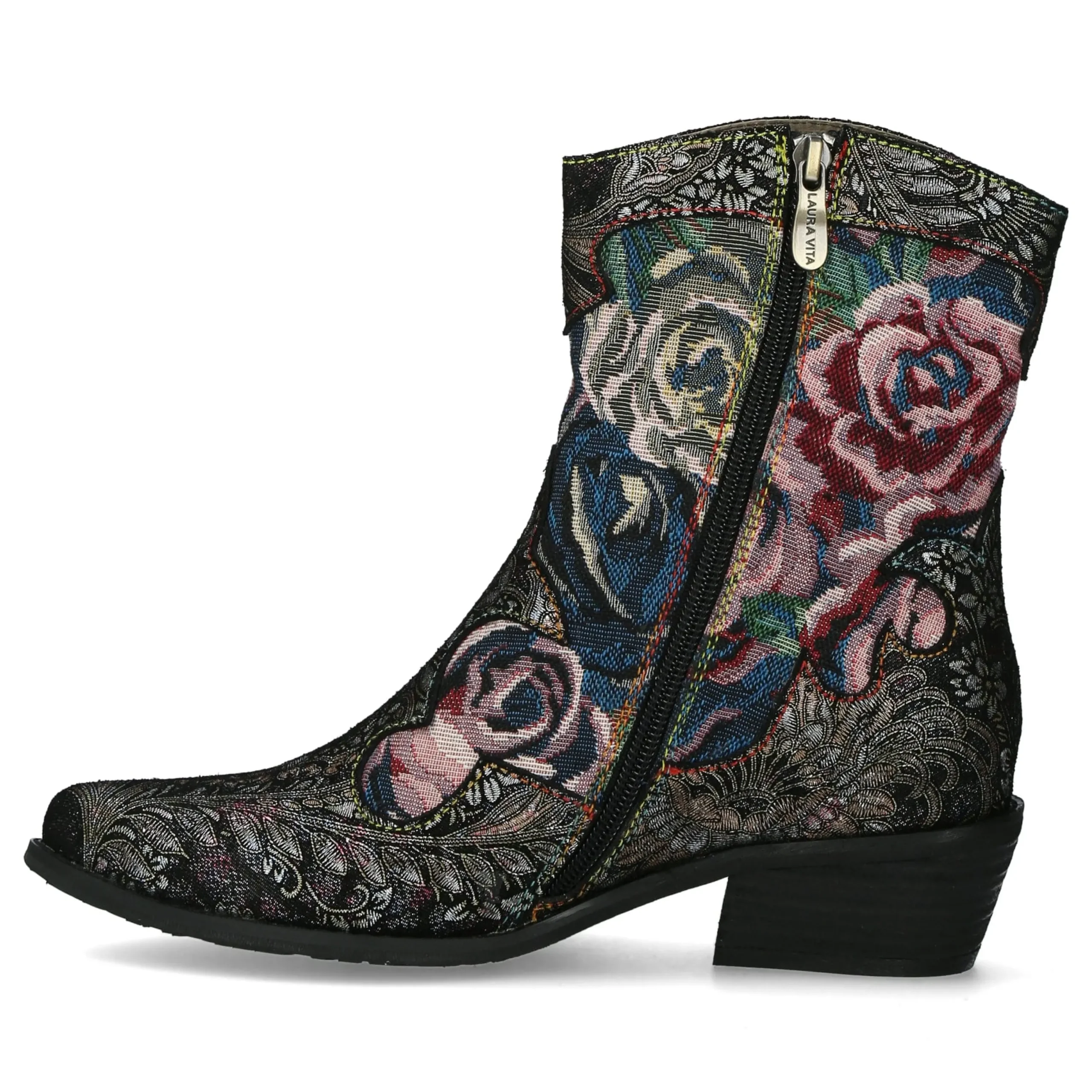 Fashion Laura Vita Santiags - Bottines HICNIO 24A Acier