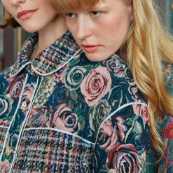 Shop Laura Vita Veste Nyx Bleu Studio