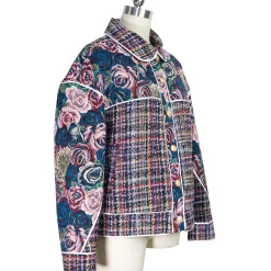 Shop Laura Vita Veste Nyx Bleu Studio