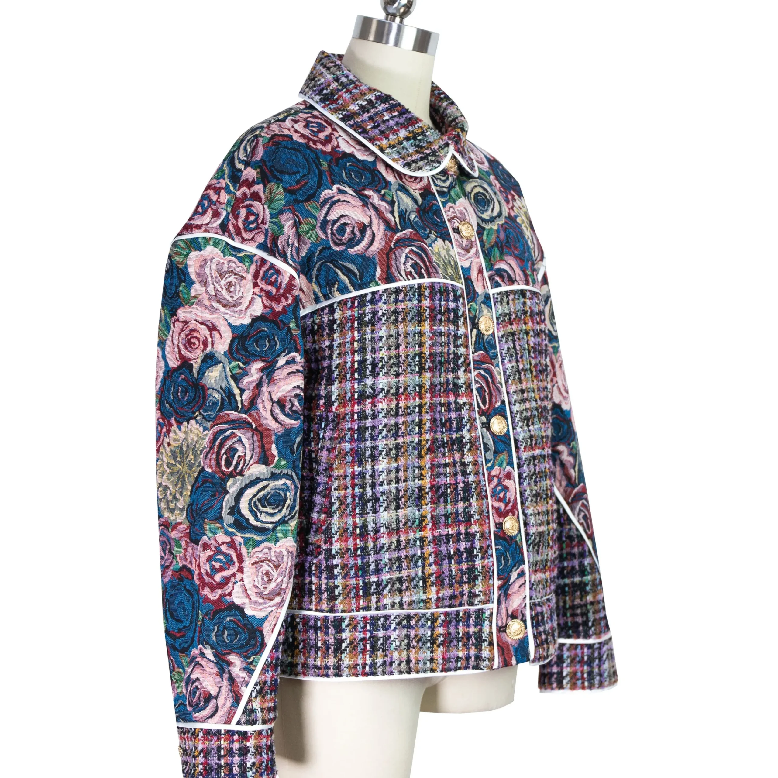 Shop Laura Vita Veste Nyx Bleu Studio