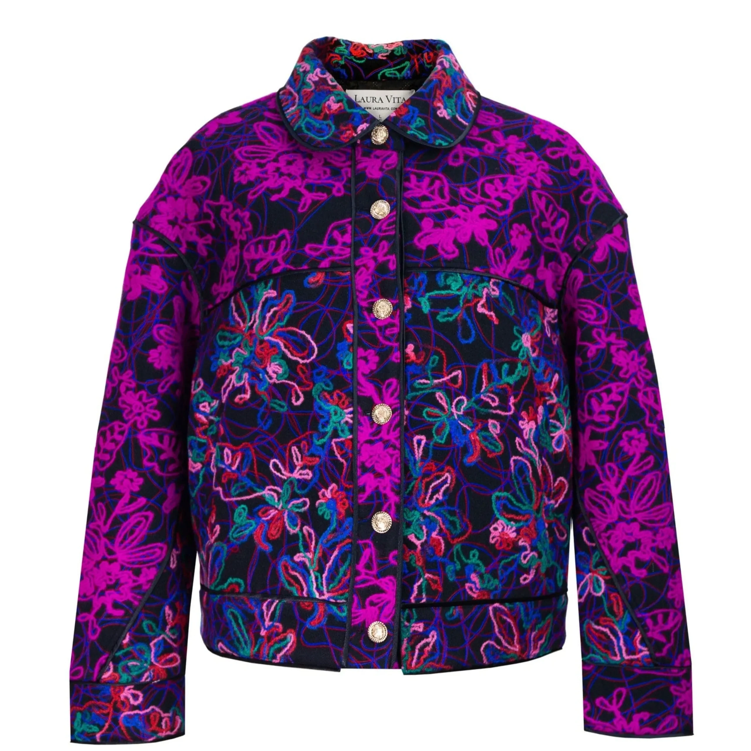 Outlet Laura Vita Veste Nyx Violet Studio
