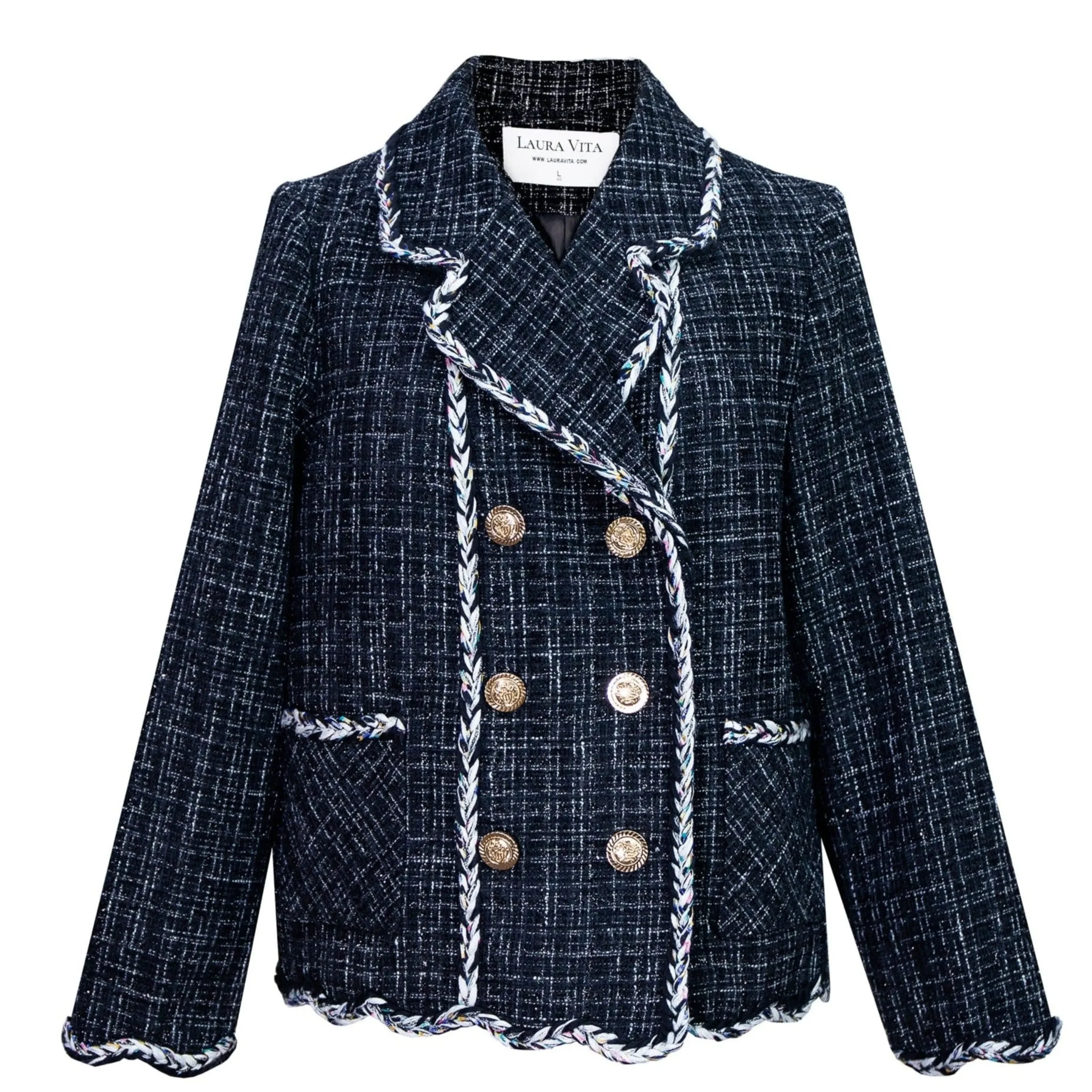 Outlet Laura Vita Veste Typhon Noir Studio