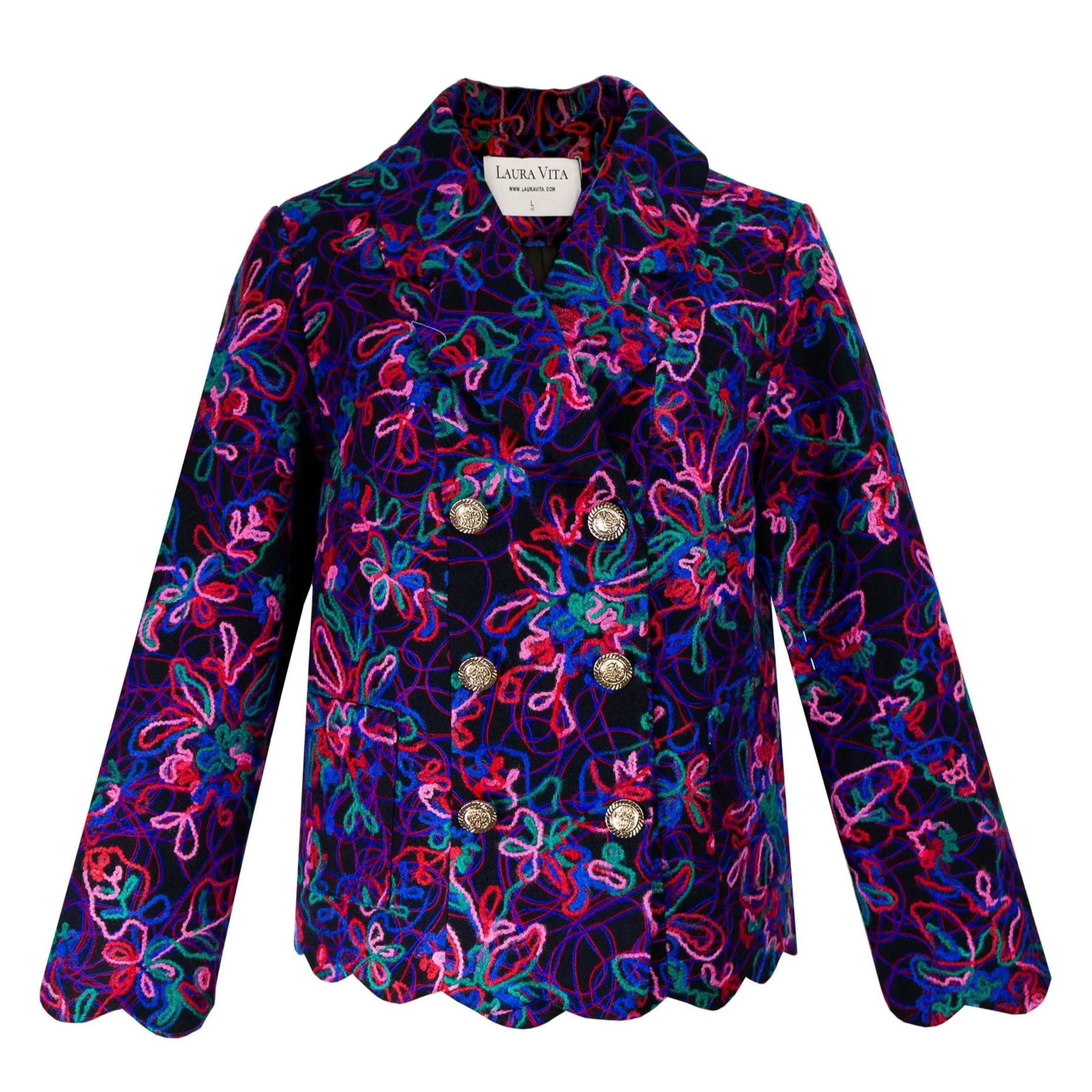 Online Laura Vita Veste Typhon Violet Studio